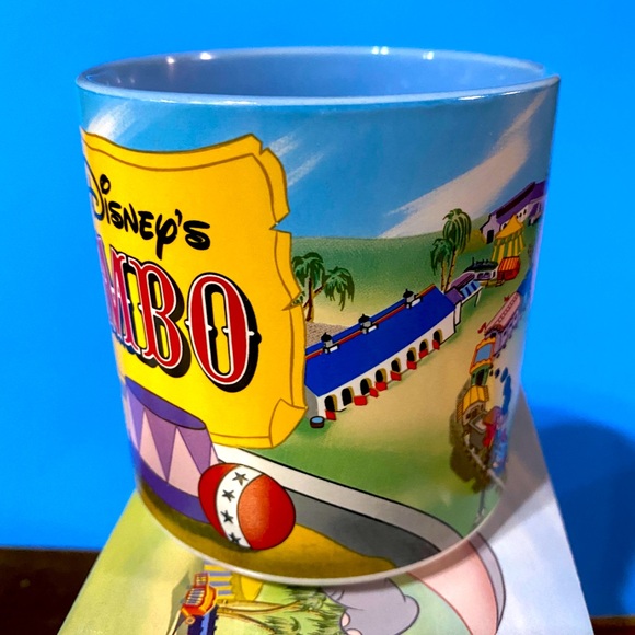 WALT DISNEY’S CLASSIC DUMBO VTG 90s NWT DISNEY STORE EXCLUSIVE CERAMIC MUG JAPAN - Picture 9 of 15